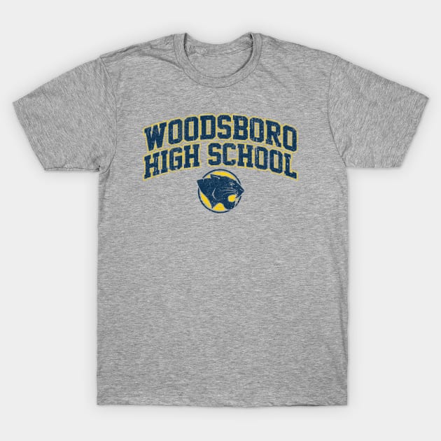 Woodsboro High School (Variant) T-Shirt by huckblade